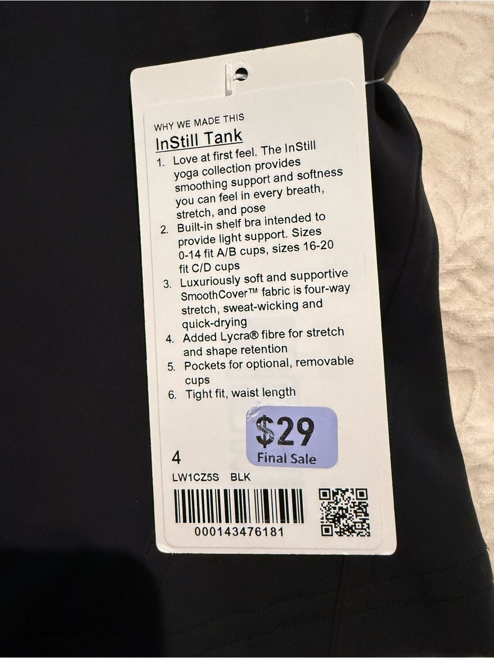 Lululemon InStill Tank - Picture 2 of 2